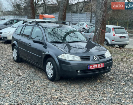 Серый Рено Меган, объемом двигателя 1.6 л и пробегом 191 тыс. км за 4700 $, фото 1 на Automoto.ua