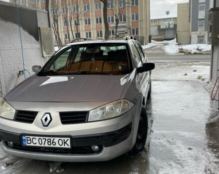 Серый Рено Меган, объемом двигателя 1.6 л и пробегом 432 тыс. км за 3200 $, фото 1 на Automoto.ua