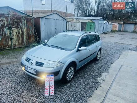 Серый Рено Меган, объемом двигателя 1.39 л и пробегом 207 тыс. км за 4600 $, фото 1 на Automoto.ua