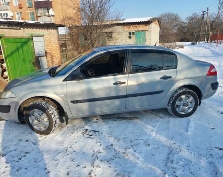 Серый Рено Меган, объемом двигателя 1.6 л и пробегом 2 тыс. км за 4500 $, фото 1 на Automoto.ua