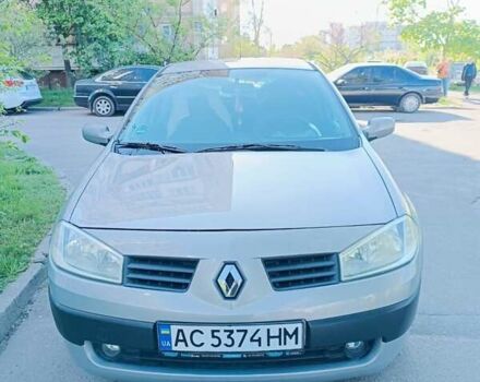 Серый Рено Меган, объемом двигателя 1.6 л и пробегом 147 тыс. км за 4000 $, фото 1 на Automoto.ua