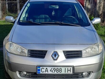 Серый Рено Меган, объемом двигателя 1.6 л и пробегом 240 тыс. км за 4650 $, фото 1 на Automoto.ua