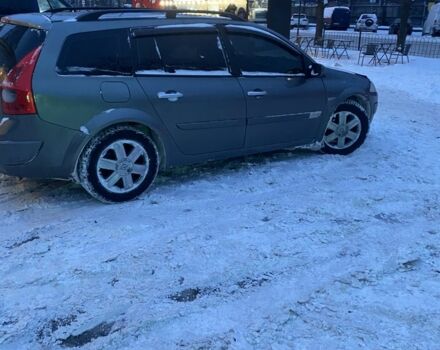 Серый Рено Меган, объемом двигателя 1.6 л и пробегом 232 тыс. км за 4500 $, фото 1 на Automoto.ua