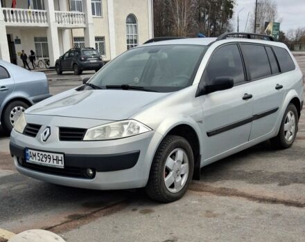 Серый Рено Меган, объемом двигателя 1.4 л и пробегом 222 тыс. км за 3600 $, фото 1 на Automoto.ua