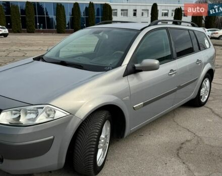 Серый Рено Меган, объемом двигателя 1.6 л и пробегом 191 тыс. км за 4400 $, фото 1 на Automoto.ua