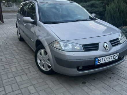 Рено Меган 2004 в Зенькове на Automoto.ua Серый Рено Меган, объемом двигателя 1.6 л и пробегом 255 тыс. км за 4100 $, фото 1 на Automoto.ua