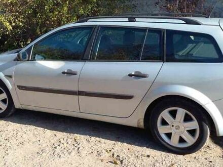 Серый Рено Меган, объемом двигателя 1.6 л и пробегом 227 тыс. км за 4550 $, фото 1 на Automoto.ua