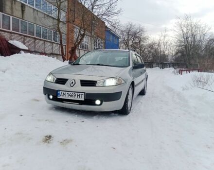 Сірий Рено Меган, об'ємом двигуна 1.5 л та пробігом 250 тис. км за 4700 $, фото 1 на Automoto.ua