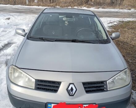 Серый Рено Меган, объемом двигателя 1.6 л и пробегом 267 тыс. км за 5200 $, фото 1 на Automoto.ua