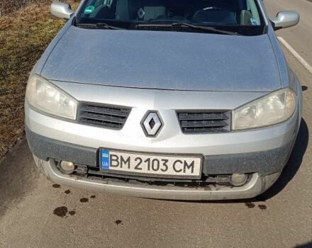 Серый Рено Меган, объемом двигателя 1.6 л и пробегом 200 тыс. км за 3700 $, фото 1 на Automoto.ua