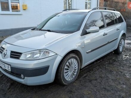 Серый Рено Меган, объемом двигателя 1.46 л и пробегом 320 тыс. км за 3600 $, фото 1 на Automoto.ua