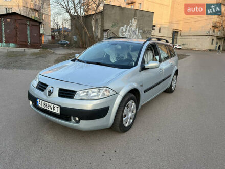 Рено Меган 2004 в Шостке на Automoto.ua Серый Рено Меган, объемом двигателя 1.6 л и пробегом 282 тыс. км за 4100 $, фото 1 на Automoto.ua