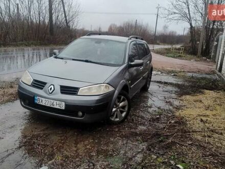 Серый Рено Меган, объемом двигателя 1.87 л и пробегом 430 тыс. км за 3250 $, фото 1 на Automoto.ua