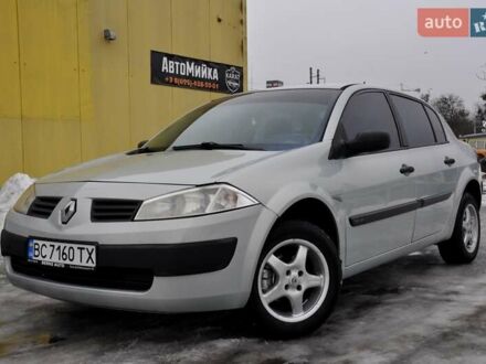 Серый Рено Меган, объемом двигателя 1.4 л и пробегом 222 тыс. км за 3400 $, фото 1 на Automoto.ua