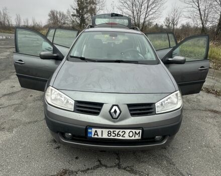 Серый Рено Меган, объемом двигателя 2 л и пробегом 263 тыс. км за 4200 $, фото 1 на Automoto.ua