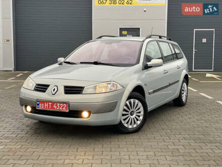 Серый Рено Меган, объемом двигателя 1.6 л и пробегом 158 тыс. км за 3999 $, фото 1 на Automoto.ua