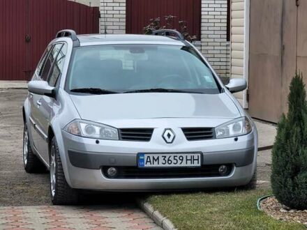 Серый Рено Меган, объемом двигателя 2 л и пробегом 99 тыс. км за 5100 $, фото 1 на Automoto.ua
