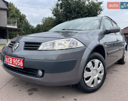 Серый Рено Меган, объемом двигателя 1.6 л и пробегом 192 тыс. км за 4999 $, фото 1 на Automoto.ua