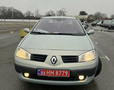 Серый Рено Меган, объемом двигателя 1.6 л и пробегом 208 тыс. км за 4999 $, фото 1 на Automoto.ua