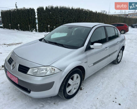 Сірий Рено Меган, об'ємом двигуна 1.6 л та пробігом 148 тис. км за 4999 $, фото 1 на Automoto.ua