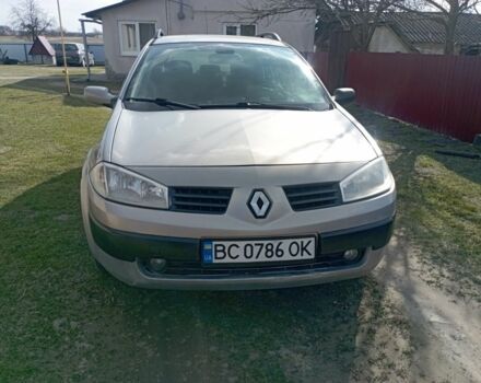 Серый Рено Меган, объемом двигателя 1.6 л и пробегом 390 тыс. км за 2950 $, фото 1 на Automoto.ua