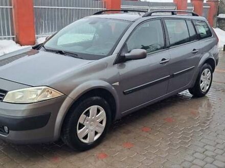 Серый Рено Меган, объемом двигателя 1.4 л и пробегом 232 тыс. км за 4800 $, фото 1 на Automoto.ua