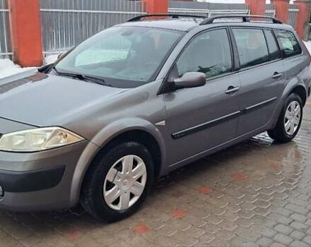 Серый Рено Меган, объемом двигателя 1.4 л и пробегом 232 тыс. км за 4800 $, фото 1 на Automoto.ua