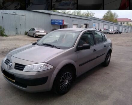 Серый Рено Меган, объемом двигателя 1.6 л и пробегом 220 тыс. км за 1900 $, фото 1 на Automoto.ua