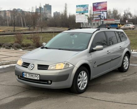 Серый Рено Меган, объемом двигателя 1.6 л и пробегом 230 тыс. км за 4250 $, фото 1 на Automoto.ua