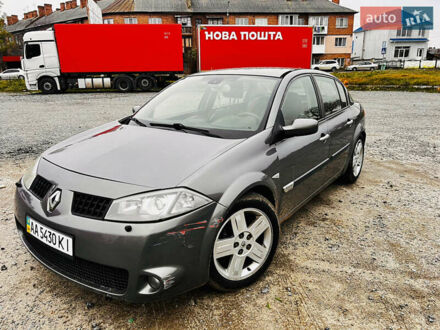 Серый Рено Меган, объемом двигателя 1.4 л и пробегом 217 тыс. км за 5300 $, фото 1 на Automoto.ua