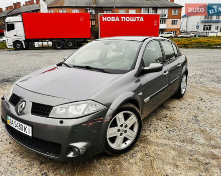 Серый Рено Меган, объемом двигателя 1.4 л и пробегом 217 тыс. км за 5300 $, фото 1 на Automoto.ua
