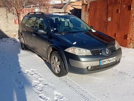 Рено Меган 2004 в Сумах на Automoto.ua Серый Рено Меган, объемом двигателя 1.5 л и пробегом 270 тыс. км за 4100 $, фото 1 на Automoto.ua