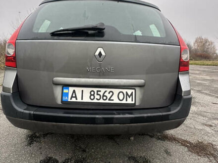 Серый Рено Меган, объемом двигателя 2 л и пробегом 263 тыс. км за 4500 $, фото 1 на Automoto.ua