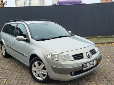 Серый Рено Меган, объемом двигателя 1.6 л и пробегом 204 тыс. км за 4950 $, фото 1 на Automoto.ua