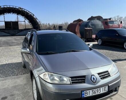 Серый Рено Меган, объемом двигателя 1.6 л и пробегом 290 тыс. км за 3600 $, фото 1 на Automoto.ua