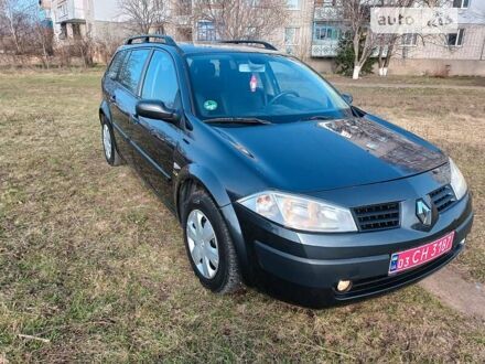 Рено Меган 2005 в Первомайске на Automoto.ua Серый Рено Меган, объемом двигателя 1.6 л и пробегом 234 тыс. км за 5700 $, фото 1 на Automoto.ua