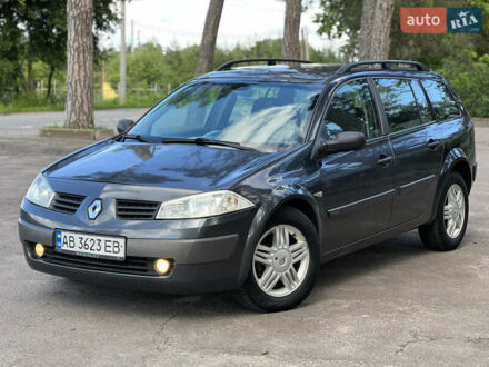 Рено Меган 2005 у Вінниці на Automoto.ua Сірий Рено Меган, об'ємом двигуна 1.9 л та пробігом 276 тис. км за 4500 $, фото 1 на Automoto.ua