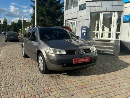 Рено Меган 2005 в Полтаве на Automoto.ua Серый Рено Меган, объемом двигателя 1.59 л и пробегом 198 тыс. км за 5299 $, фото 1 на Automoto.ua