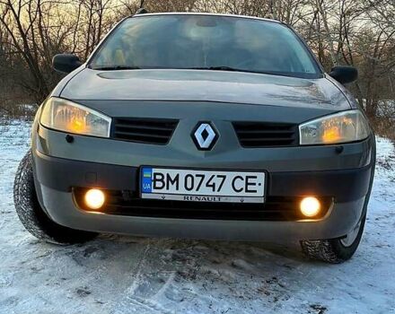 Серый Рено Меган, объемом двигателя 1.6 л и пробегом 200 тыс. км за 5150 $, фото 1 на Automoto.ua
