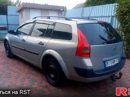 Серый Рено Меган, объемом двигателя 1.6 л и пробегом 230 тыс. км за 4000 $, фото 1 на Automoto.ua