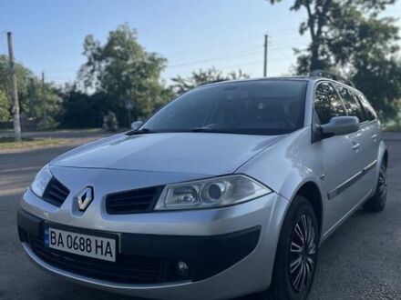 Серый Рено Меган, объемом двигателя 1.6 л и пробегом 220 тыс. км за 5100 $, фото 1 на Automoto.ua