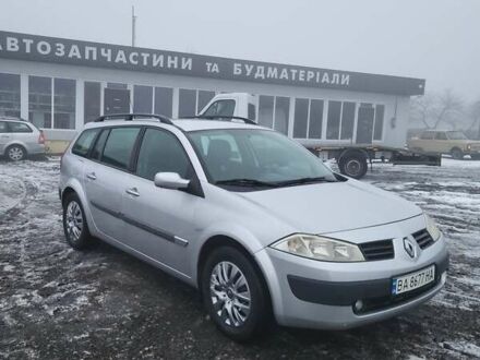 Серый Рено Меган, объемом двигателя 1.46 л и пробегом 200 тыс. км за 4300 $, фото 1 на Automoto.ua