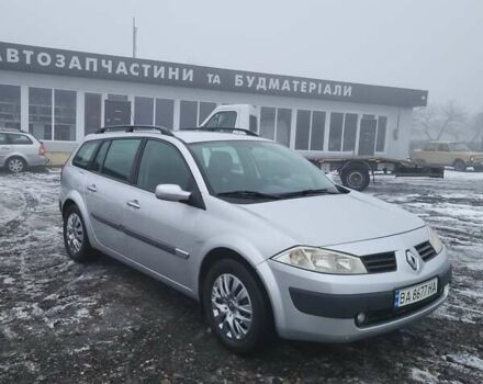 Сірий Рено Меган, об'ємом двигуна 1.46 л та пробігом 200 тис. км за 4300 $, фото 1 на Automoto.ua