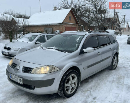 Серый Рено Меган, объемом двигателя 1.5 л и пробегом 249 тыс. км за 3350 $, фото 1 на Automoto.ua