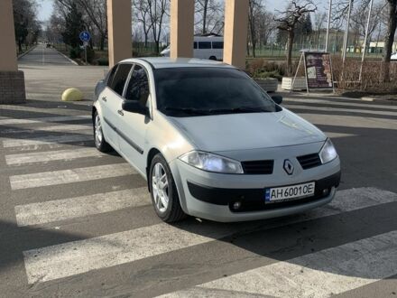 Рено Меган 2005 у Краматорске на Automoto.ua Сірий Рено Меган, об'ємом двигуна 1.4 л та пробігом 235 тис. км за 3500 $, фото 1 на Automoto.ua