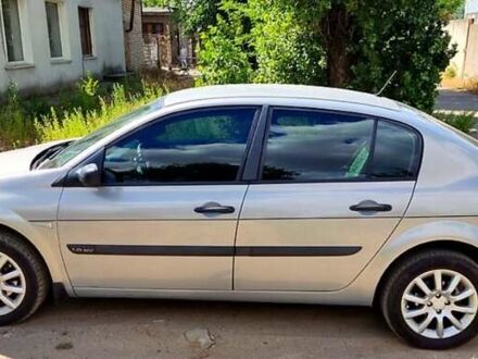 Серый Рено Меган, объемом двигателя 1.6 л и пробегом 228 тыс. км за 4500 $, фото 1 на Automoto.ua