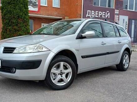Рено Меган 2005 в Кропивницком (Кировограде) на Automoto.ua Серый Рено Меган, объемом двигателя 1.6 л и пробегом 219 тыс. км за 5300 $, фото 1 на Automoto.ua