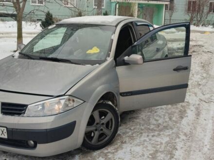 Сірий Рено Меган, об'ємом двигуна 1.6 л та пробігом 212 тис. км за 3500 $, фото 1 на Automoto.ua