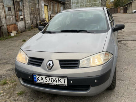 Серый Рено Меган, объемом двигателя 1.39 л и пробегом 230 тыс. км за 4300 $, фото 1 на Automoto.ua