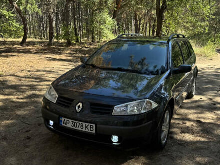 Серый Рено Меган, объемом двигателя 1.6 л и пробегом 263 тыс. км за 5500 $, фото 1 на Automoto.ua